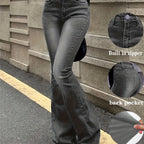 High-Waisted Flare Denim Jeans for Women